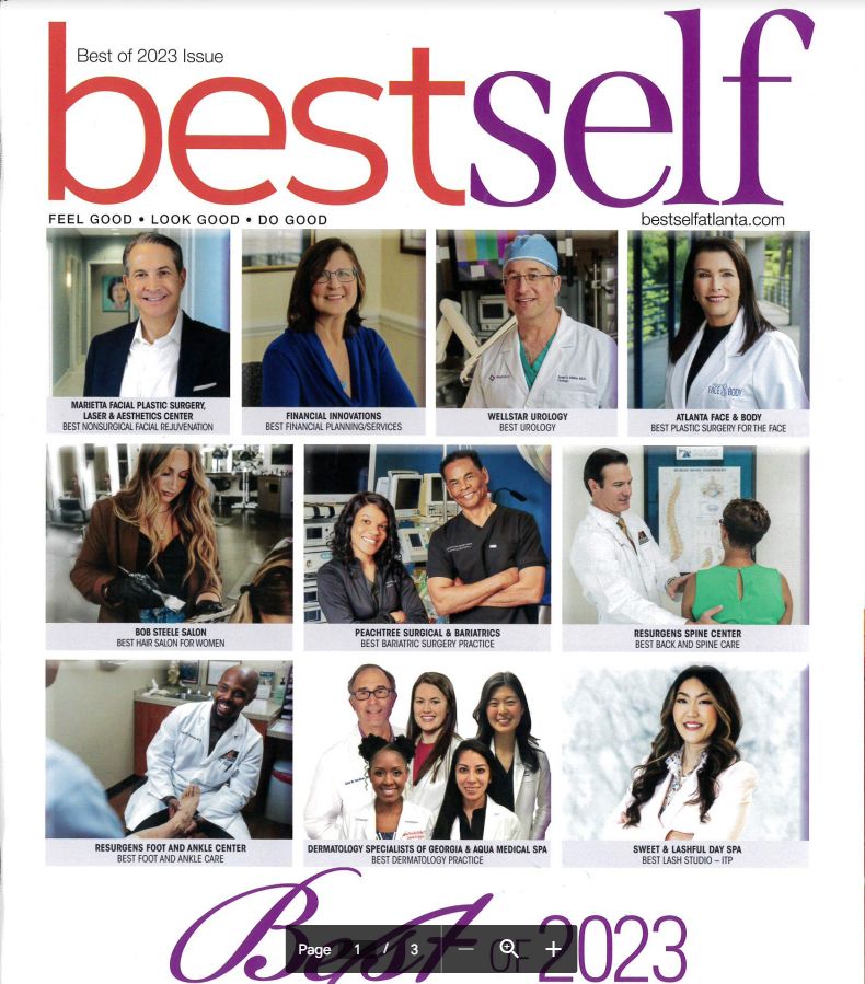 A magazine cover with many doctors and nurses