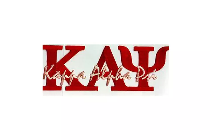 Kappa alpha psi decal