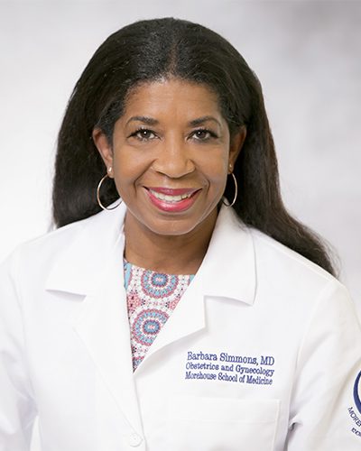 Barbara J Simmons MD MBA FACOG