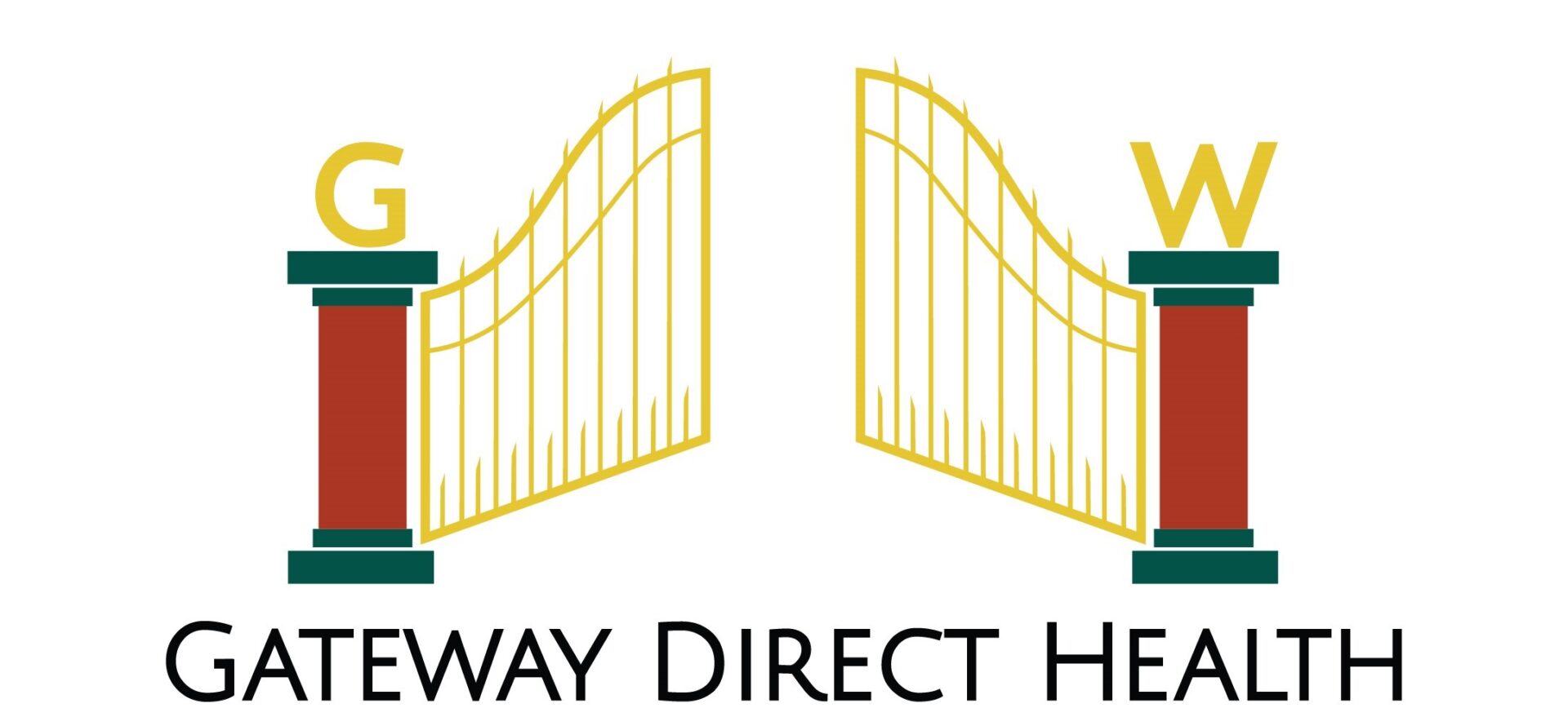 A logo of the gateway direct health system.