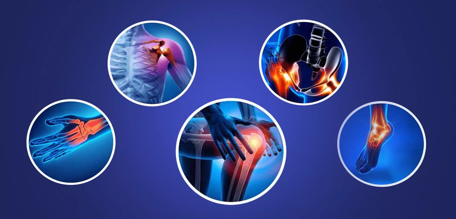 Three different images of a person with various injuries.