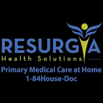 Resurga Health Solutions logo, primary care at home.