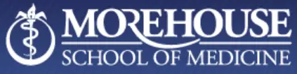 A blue and white logo for the loreh school of business.